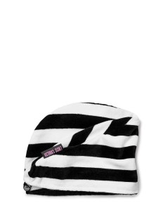 Рушник для волосся та пляжу - комплект Вікторія Сікрет Striped Towel