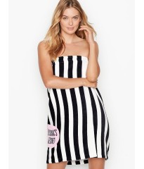 Рушник для волосся та пляжу - комплект Вікторія Сікрет Striped Towel