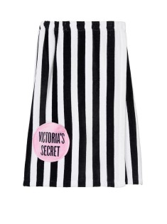 Рушник для волосся та пляжу - комплект Вікторія Сікрет Striped Towel