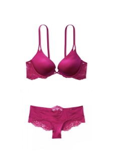 Комплект білизни Victoria's Secret Bombshell Very Sexy push-up bra Pretty Plum
