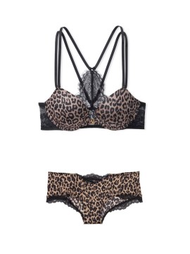 Комплект білизни Victoria's Secret Very Sexy push-up bra Leopard