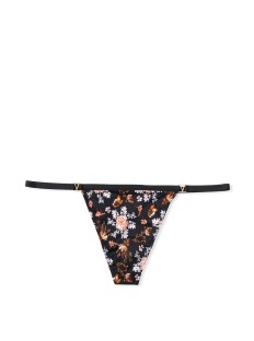 Трусики Victoria’s Secret Very Sexy V-string panty  Black Pressed Floral