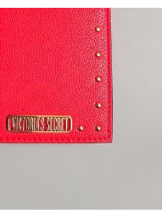 Обложка для паспорта Victoria’s Secret red studded