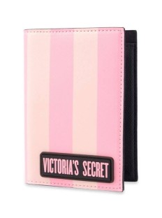 Обложка для паспорта Victoria’s Secret  Signature Stripes Logo 