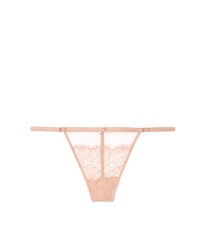 Трусики Victoria&#39;s Secret Dream Angels Mesh &amp; Lace V-string Panty