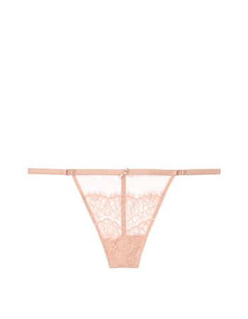 Трусики Victoria&#39;s Secret Dream Angels Mesh &amp; Lace V-string Panty