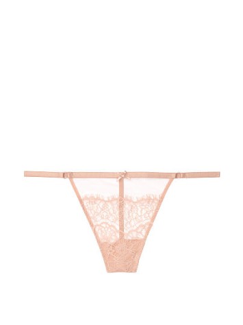 Трусики Victoria's Secret Dream Angels Mesh &amp; Lace V-string Panty
