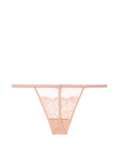 Трусики Victoria&#39;s Secret Dream Angels Mesh &amp; Lace V-string Panty