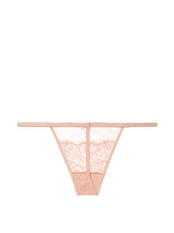 Трусики Victoria's Secret Dream Angels Mesh &amp; Lace V-string Panty