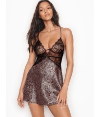 Пеньюар Victoria’s Secret Very Sexy Lace Slip dress Leopard