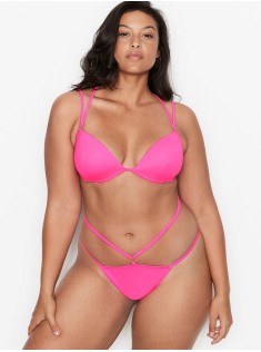 Купальник Victoria's Secret Malibu Love Fabulous Push-up Top Shocking Pink