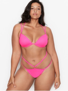 Купальник  Victoria’s Secret Malibu Love Fabulous Push-up Top Shocking Pink