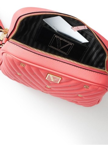 Сумка Вікторія Сікрет The Victoria Top Zip crossbody Coral