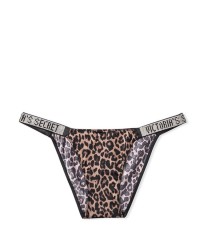 Комплект білизни VS Very Sexy Leopard Lace Shine Strap Push-up Bra set