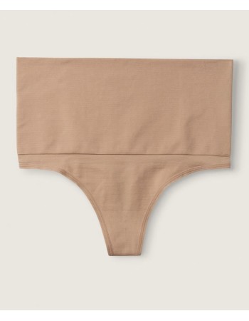 Трусики стрінги No Show PINK Seamless Shape Thong Beige