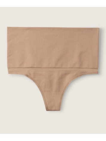 Трусики стрінги No Show PINK Seamless Shape Thong Beige