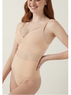 Трусики стрінги No Show PINK Seamless Shape Thong Light Beige