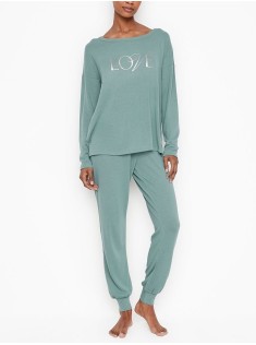 Піжама Вікторія Сікрет The Cozy Jogger Pj Set Love