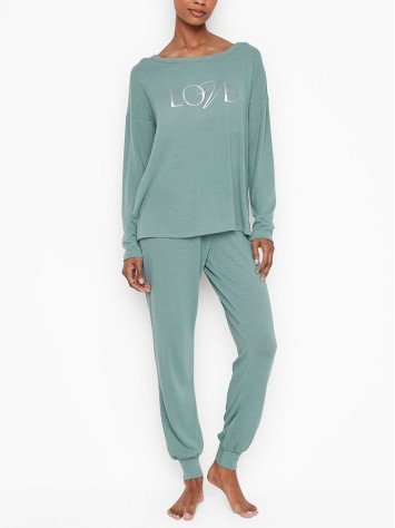 Піжама Вікторія Сікрет The Cozy Jogger Pj Set Love