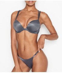 Комплект білизни зі стразами Victoria's Secret Very Sexy Shine Strap Skinny Logo