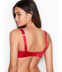 Бюстгальтер Victoria's Secret Lux bra Balconette Embellished Straps RED