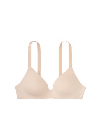 Бюстгальтер Victoria’s Secret Logo Bra Lightly Lined Wireless Champagne