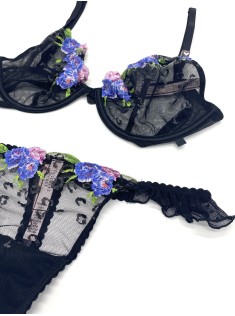 Комплект білизни Very Sexy Unlined Flower Lace Bra set