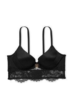 Комплект білизни Victoria's Secret Very Sexy Black Lace push-up bra 