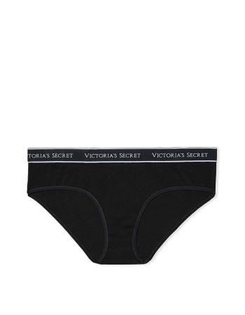 Трусики Logo Cotton Hiphugger Panty Black