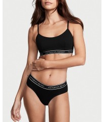 Трусики Logo Cotton Hiphugger Panty Black