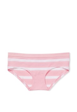 Трусики Seamless Sheer Pink Stripe Heather Hiphugger Panty