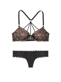 Комплект Very Sexy Bombshell push-up Black Lace Bra Set