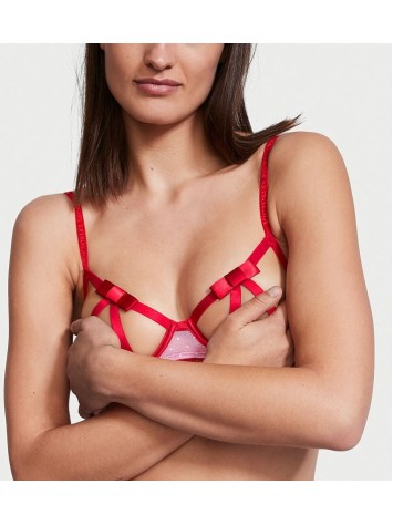 Комплект Very Sexy Open Cup Demi Bow Unlined Balconet Lipstick Set2