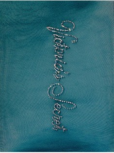 Чулки Crystal Deepest Green Signature Thigh Highs