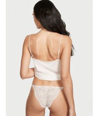 Трусики Very Sexy Coconut White Shine Strap Lace Cheeky Panty