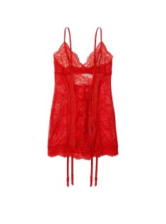 Пеньюар Triangle Lace-Up Garterslip Lipstick