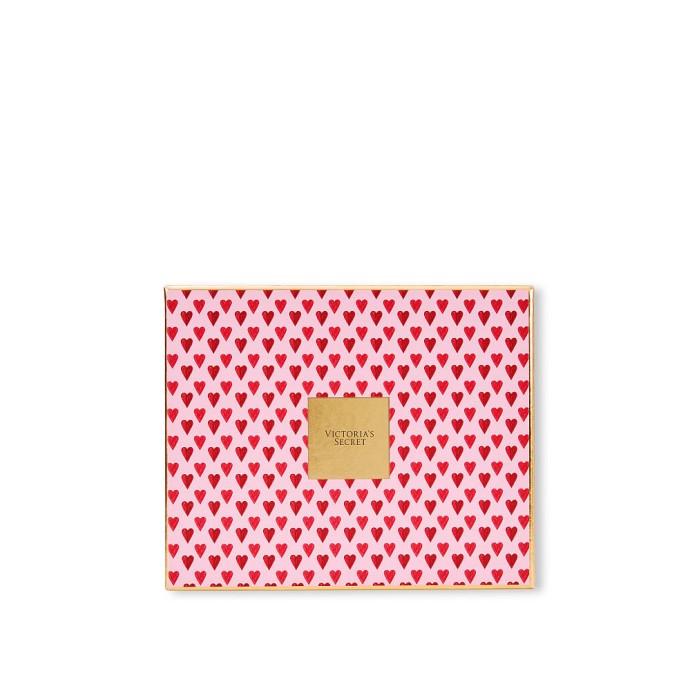 Подарочная коробка Luxe Heart Print