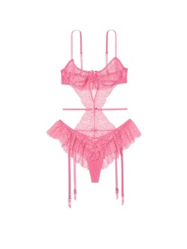 Боді Very Sexy Pink Lace Peekaboo Teddy