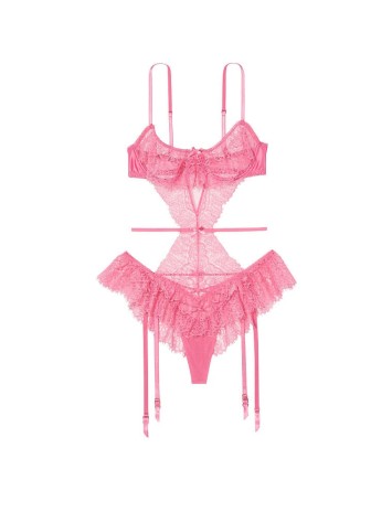 Боді Very Sexy Pink Lace Peekaboo Teddy
