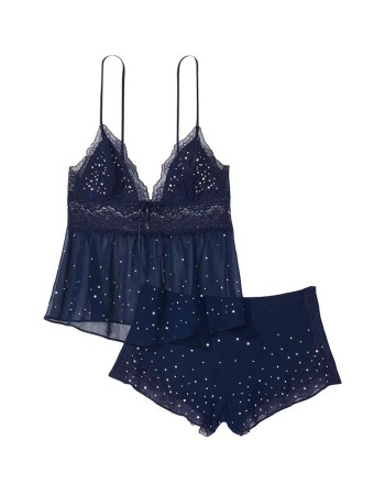 Стильная пижама Stretch Lace Chiffon Cami Set