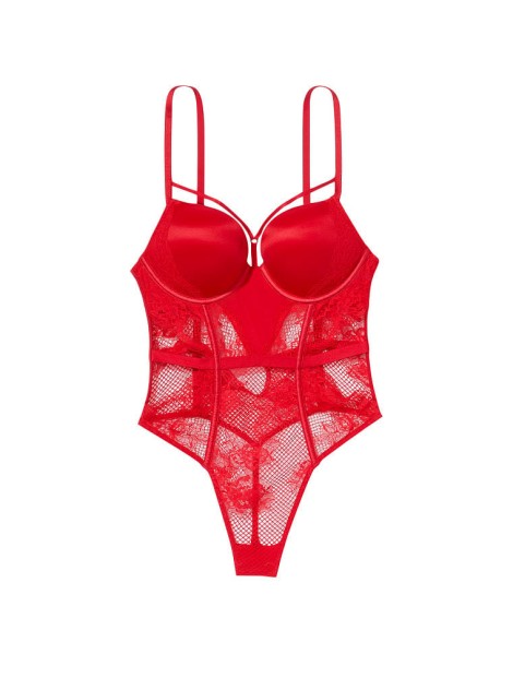 Боді Bombshell Fishnet Floral Teddy Lipstick