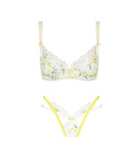 Комплект VS FOR LOVE & LEMONS Lemon Daisy Underwire Bra