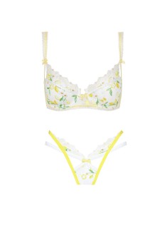 Комплект VS FOR LOVE & LEMONS Lemon Daisy Underwire Bra