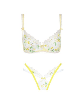 Комплект VS FOR LOVE & LEMONS Lemon Daisy Underwire Bra