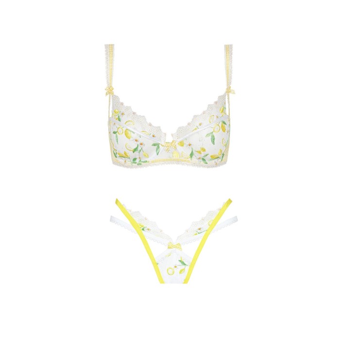 Комплект VS FOR LOVE & LEMONS Lemon Daisy Underwire Bra