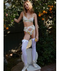 Комплект VS FOR LOVE & LEMONS Lemon Daisy Underwire Bra