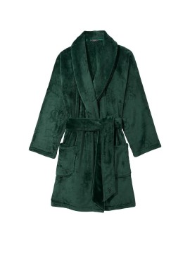 Халат Short Cozy Robe Green Logo