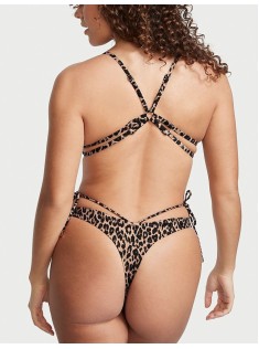 Купальник Strappy Swim Bikini Bottom leopard
