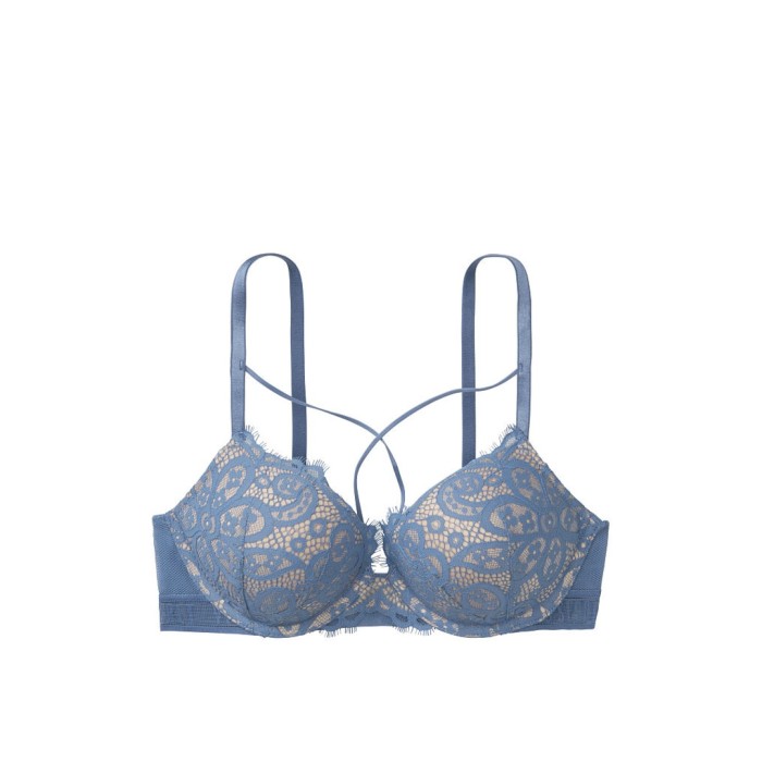 Бюстгальтер Victoria's Secret Very Sexy Bra Bombshell ADDS 2 CUP Sizes CROCHET LACE