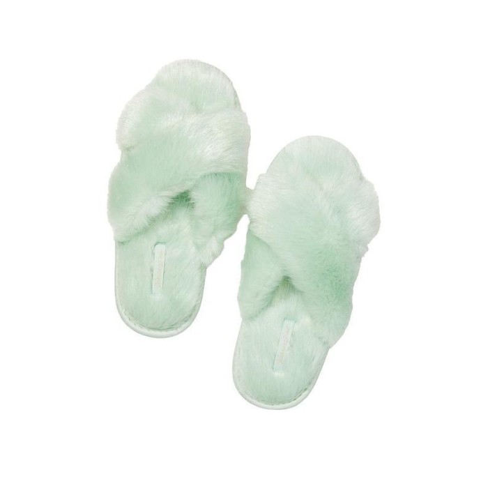 Домашні капці Crisss Cross Slipers Shine Mint